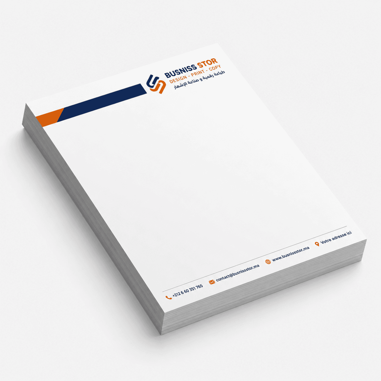 Papiers à en-tête